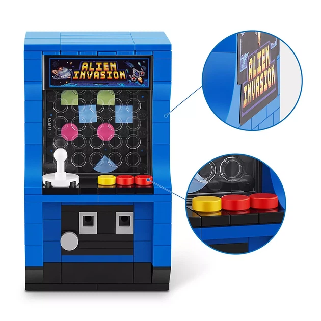 Конструктор Max Retro Игровой аркадный автомат (83185BGQ8) - Фото 2 Конструктор Max Retro Игровой аркадный автомат (83185BGQ8) - изображение 2