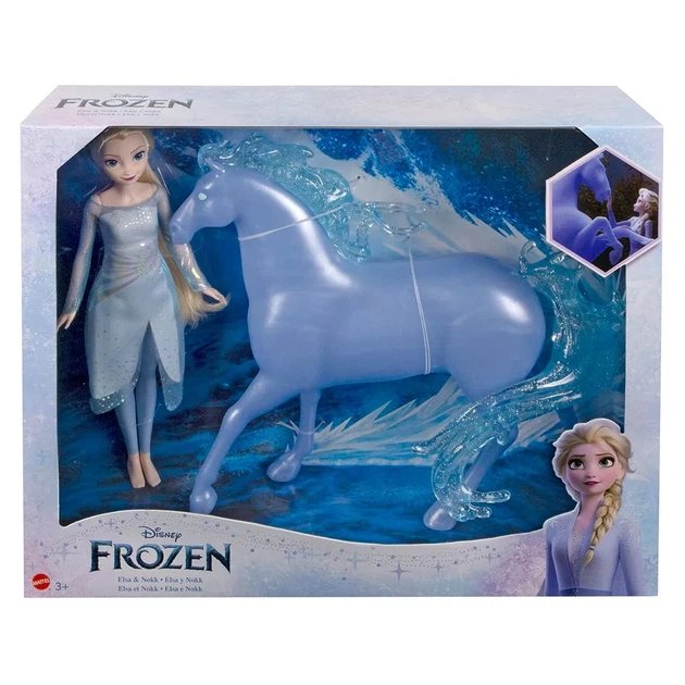 Кукла Disney Frozen Эльза и её ледяной конь Нокк (HLW58) - изображение 6