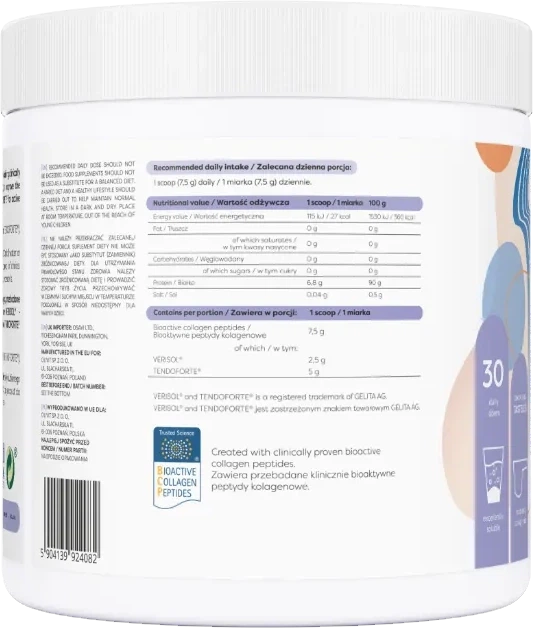 Дієтична добавка Osavi Collagen Beauty & Sport 225 г (5904139924082) - зображення 3