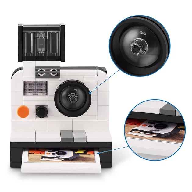Конструктор Max Retro Фотоаппарат Polaroid (83185EGQ8) - изображение 2