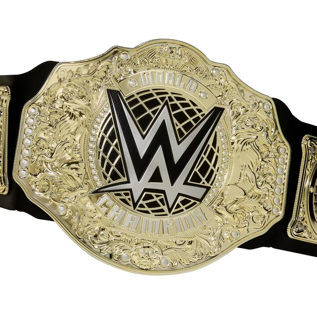 Золотой чемпионский пояс WWE World Heavyweight Championship (HYF18) - Фото 3 Золотой чемпионский пояс WWE World Heavyweight Championship (HYF18) - изображение 3