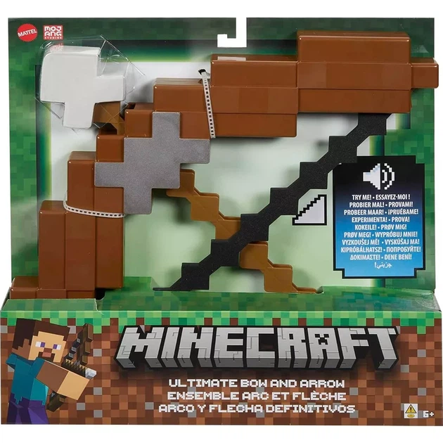 Игрушечное оружие Minecraft Лук со стрелой (JDJ04) - Фото 6 Игрушечное оружие Minecraft Лук со стрелой (JDJ04) - изображение 6