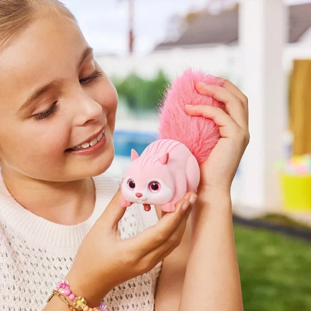 Інтерактивна іграшка Pets & Robo Alive Білочка рожева (9565B) - Фото 4 Інтерактивна іграшка Pets & Robo Alive Білочка рожева (9565B) - зображення 4