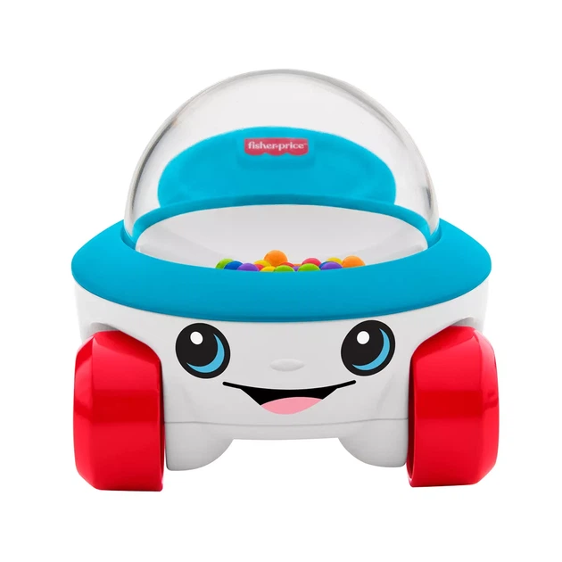 Каталка‑машинка Fisher Price Попкорн (JKD57) - Фото 4 Каталка‑машинка Fisher Price Попкорн (JKD57) - изображение 4