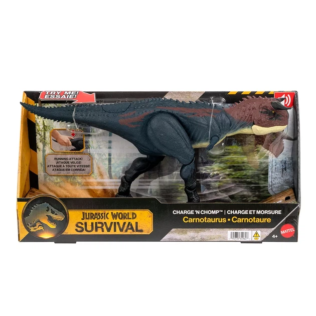 Интерактивная игрушка Jurassic World Заряженная атака Карнотавра (JKG85) - Фото 8 Интерактивная игрушка Jurassic World Заряженная атака Карнотавра (JKG85) - изображение 8