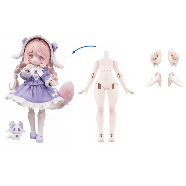 Кукла-сюрприз Pop Top BJD Lucky Emma Happy Engine Истории эльфийки
