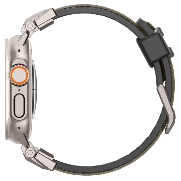 Remień Spigen DuraPro Armor do Apple Watch 49 46 45 44 42 mm 10 series Military Green (8809971239332) - Zdjęcie 3 Remień Spigen DuraPro Armor do Apple Watch 49 46 45 44 42 mm 10 series Military Green (8809971239332) - obraz 3