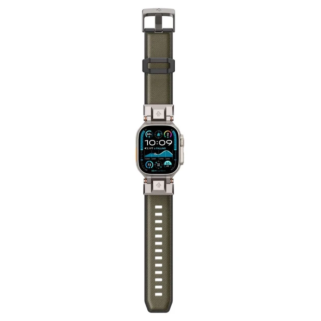 Remień Spigen DuraPro Armor do Apple Watch 49 46 45 44 42 mm 10 series Military Green (8809971239332) - Zdjęcie 4 Remień Spigen DuraPro Armor do Apple Watch 49 46 45 44 42 mm 10 series Military Green (8809971239332) - obraz 4