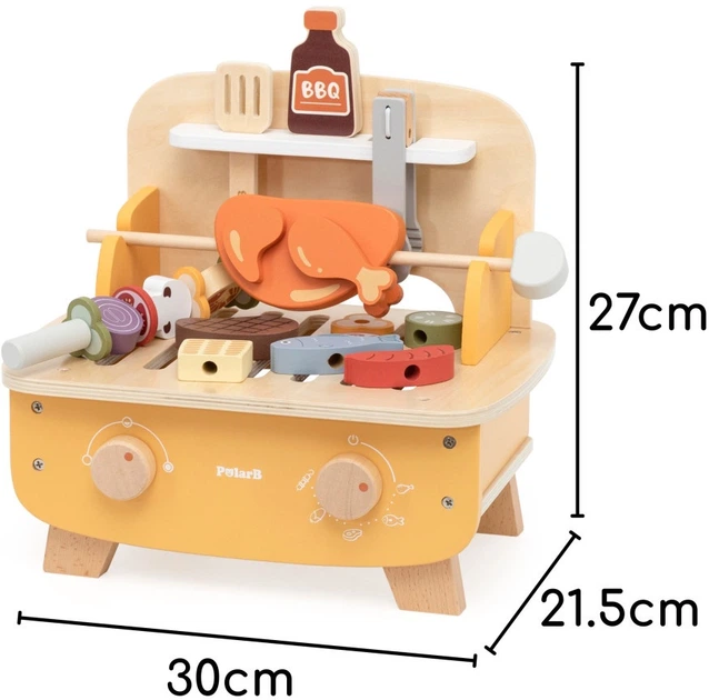 Набір для гри Viga PolarB BBQ гриль 44294 (6971608442940) - зображення 4
