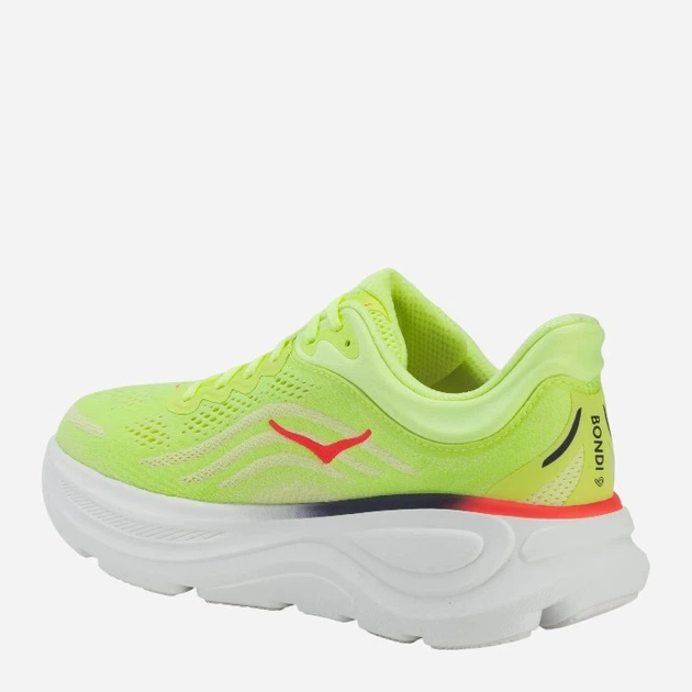 Чоловічі кросівки для бігу HOKA ONE ONE Bondi 9 1162011-NYZS 41.5 (8US) Яскраво-салатові (198605552854) - зображення 3