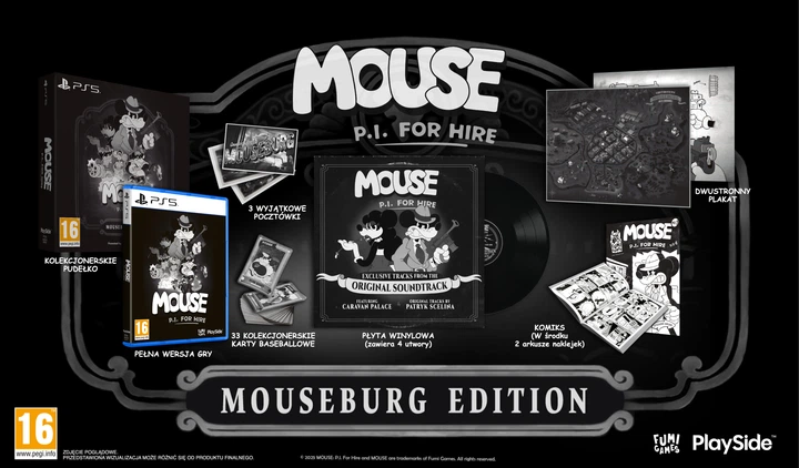 Gra PS5 Mouse P.I. for Hire - Mouseburg Edition (Blu-ray płyta) (5056635621276) - obraz 2