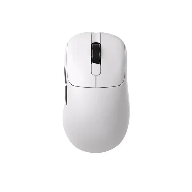Ігрова безповідна мишка Ajazz AJ179P MC White + Док-станція, сеснсор PAW3311, (2,4\Bluetooth\USB), 12000 DPI, 1000 Ггц опитування - зображення 2