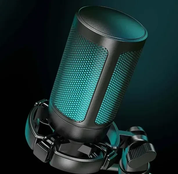 Мікрофон Fifine AmpliGame A2 Black, Конденсаторний, Кардіоїдний, USB підключення, Plug & Play, RGB підсвічуванням - Фото 7 Мікрофон Fifine AmpliGame A2 Black, Конденсаторний, Кардіоїдний, USB підключення, Plug & Play, RGB підсвічуванням - зображення 7