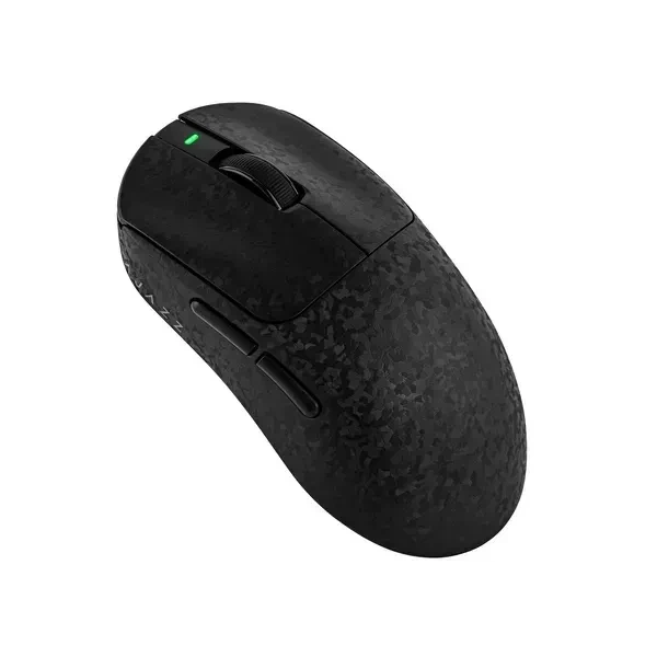 Ігрова безповідна мишка Ajazz AJ199 Carbon Fiber Black, сеснсор PAW3311, (2,4\Bluetooth\USB), 12000 DPI, 1000 Ггц, 58 г вага - зображення 2