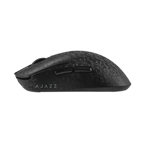 Ігрова безповідна мишка Ajazz AJ199 Carbon Fiber Black, сеснсор PAW3311, (2,4\Bluetooth\USB), 12000 DPI, 1000 Ггц, 58 г вага - зображення 5