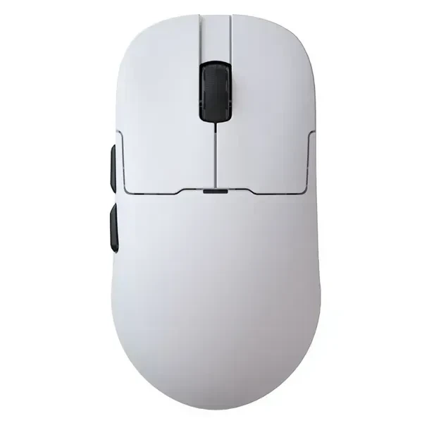 Игровая безповодная мышка Ajazz AJ159 APEX White + Док-станция с экраном, сесссор PAW3950, (2,4\Bluetooth\USB), 42000 DPI, 8к Ггц - изображение 2