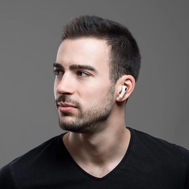 Беспроводные Bluetooth наушники Borofone BW59 Plus TWS c активным шумоподавлением ANC, до 4 часов работы White - Фото 4 Беспроводные Bluetooth наушники Borofone BW59 Plus TWS c активным шумоподавлением ANC, до 4 часов работы White - изображение 4