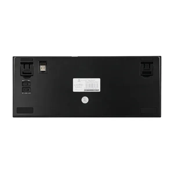 Беспроводная механическая клавиатура Ajazz AK820 Pro Grey, Epomaker Flying Fish, с экраном, RGB подсветки (2.4G/Bluetooth/USB) - изображение 6