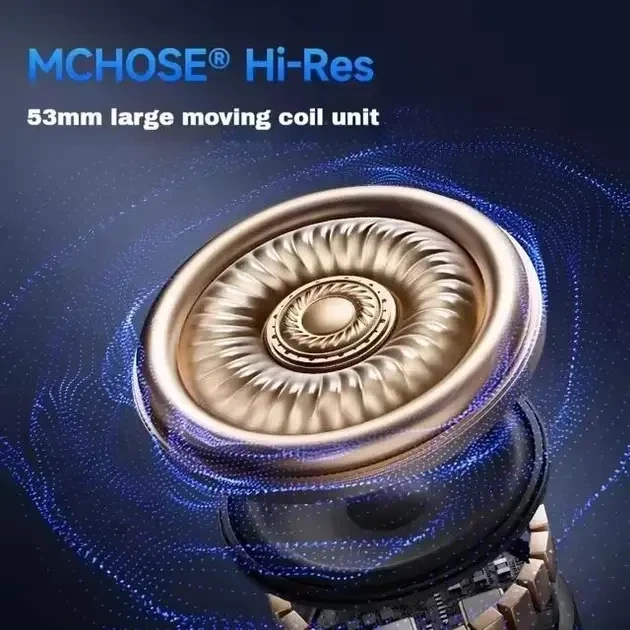 Беспроводные игровые наушники Mchose V9 Pro Rose Red Геймерская гарнитура с микрофоном и 2.4 ГГц / Bluetooth - изображение 3