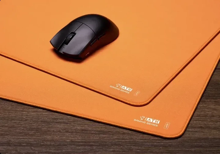 Килимок для миші ATK Sky XSoft Orange з покриттям Balance розміру 490 × 420 мм, 4 мм товщина, XSoft підкладка, з поліуретану - зображення 7