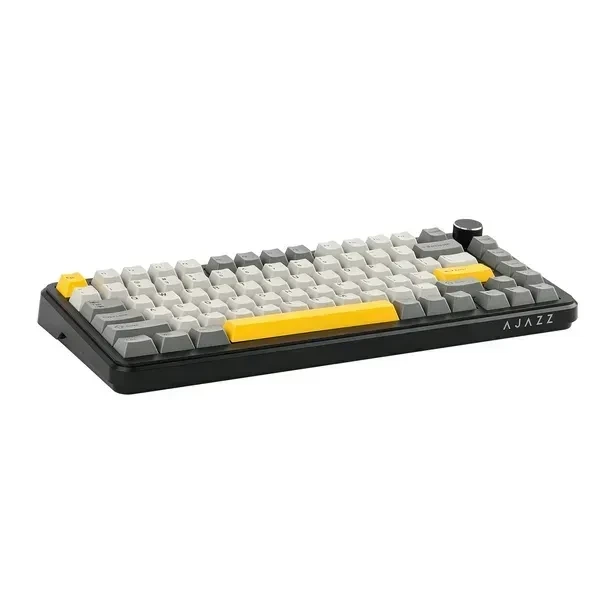 Магнітна клавіатура Ajazz AK820 Max HE Grey, Hall Effect, Rapid Trigger, 8000 Гц опитування, RGB підсвічування - зображення 4