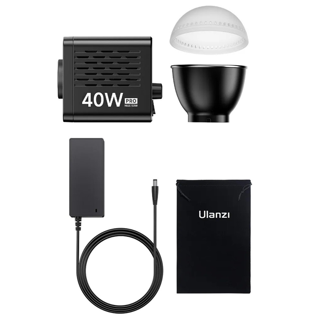 Студийный свет Ulanzi L023 Pro 40W EU (свет + блок питания) - изображение 2