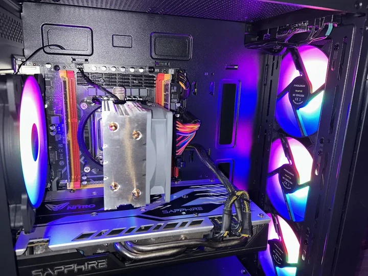 Системный блок 8 ядер E5-2650v2/32GB/RX 470 8GB/SSD 256GB - изображение 8