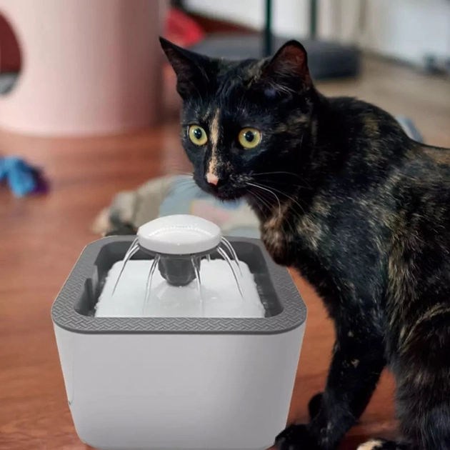 Поїлка для тварин Pet Water FOUNTAIN Автоматична напувалка - фонтан - Фото 4 Поїлка для тварин Pet Water FOUNTAIN Автоматична напувалка - фонтан - зображення 4