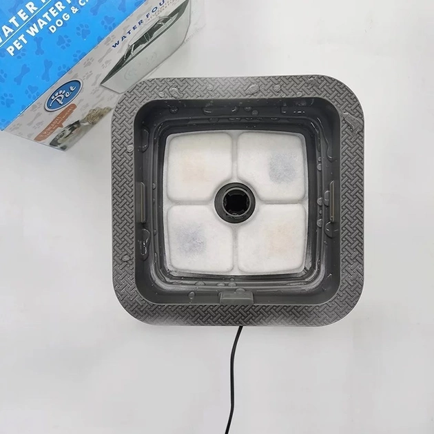 Поїлка для тварин Pet Water FOUNTAIN Автоматична напувалка - фонтан - Фото 5 Поїлка для тварин Pet Water FOUNTAIN Автоматична напувалка - фонтан - зображення 5