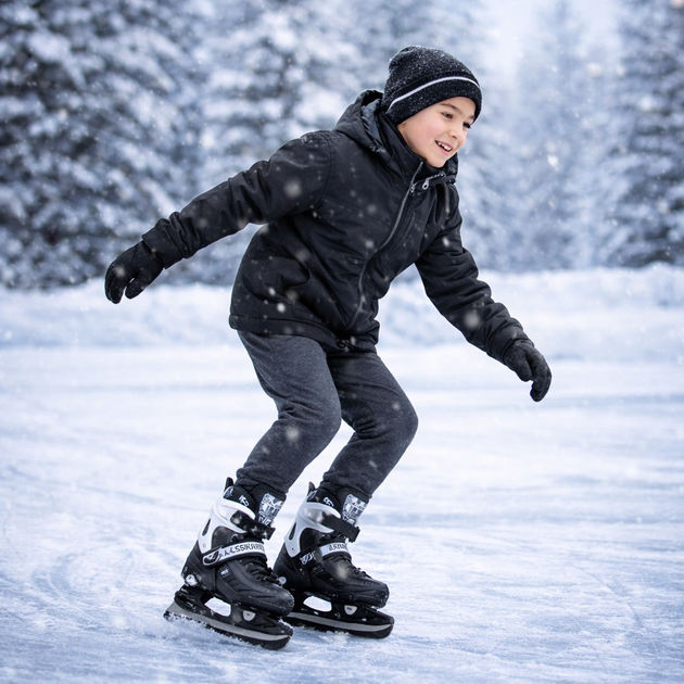 Розсувні ковзани Scale Sports Black 29–33 - Фото 3 Розсувні ковзани Scale Sports Black 29–33 - зображення 3