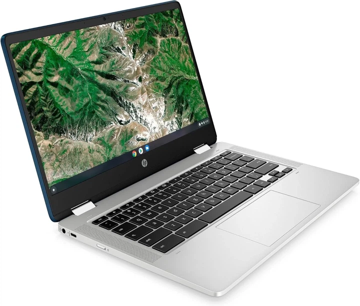 Сенсорный ноутбук 14" HP Chromebook x360 14a (14a-ca0001sl) Intel Celeron N4120 RAM 4GB eMMC 64GB 10ч батарея ChromeOS (UKR) - Уценка - Фото 5 Сенсорный ноутбук 14" HP Chromebook x360 14a (14a-ca0001sl) Intel Celeron N4120 RAM 4GB eMMC 64GB 10ч батарея ChromeOS (UKR) - Уценка - изображение 5
