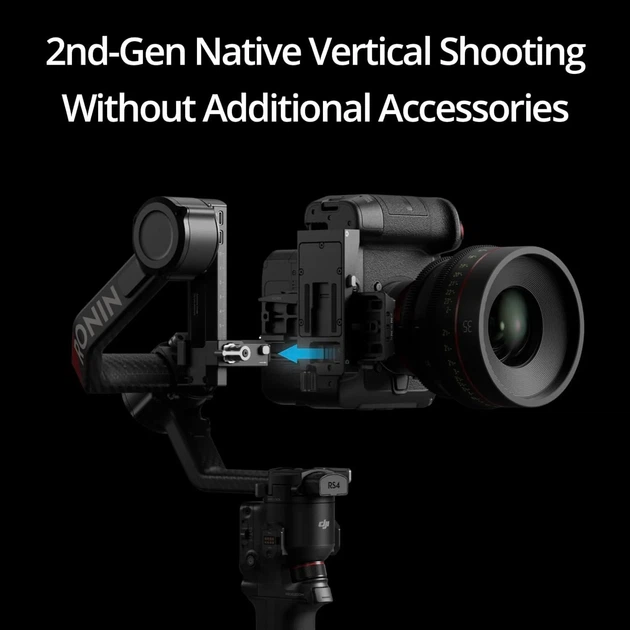 Стедікам DJI RS 4 Pro Черный Б/В - изображение 2