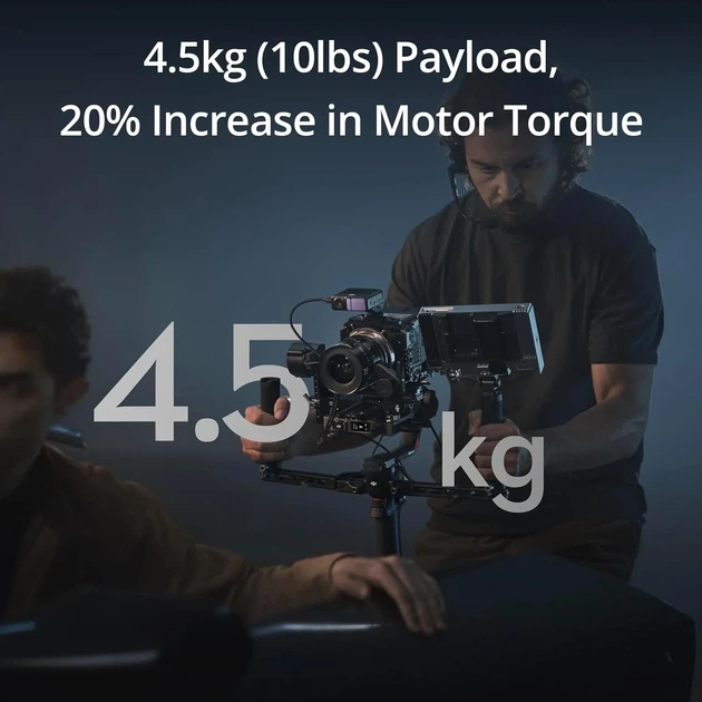Стедікам DJI RS 4 Pro Черный Б/В - изображение 3