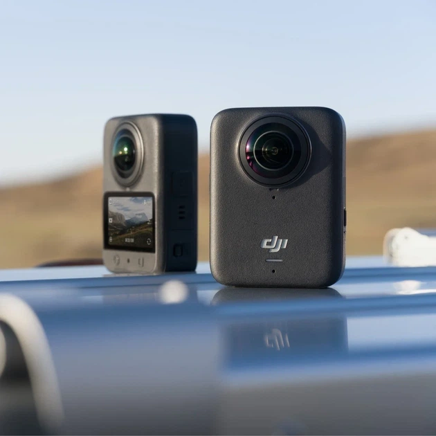 Екшн-камера DJI Osmo 360 Adventure Combo / 360° / 120Мп / 8К / 50fps / Wi-Fi / Bluetooth / Водонепроникна / Чорна (102157107) - Б/В - Фото 6 Екшн-камера DJI Osmo 360 Adventure Combo / 360° / 120Мп / 8К / 50fps / Wi-Fi / Bluetooth / Водонепроникна / Чорна (102157107) - Б/В - зображення 6
