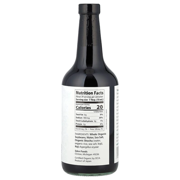 Соевый соус Тамари Eden Foods "Tamari Soy Sauce" безглютеновый (591 мл) - изображение 2