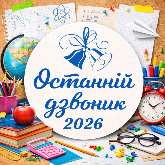 Мини Баннер Для Фотозоны Останній Дзвоник 2026 Синий Шрифт Выпускной - Фото 2 Мини Баннер Для Фотозоны Останній Дзвоник 2026 Синий Шрифт Выпускной - изображение 2