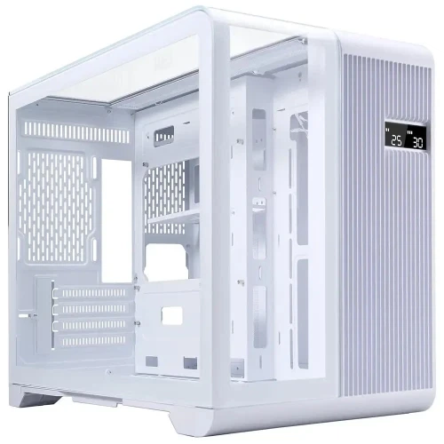 Корпус 1stPlayer RT6, White, без БЖ, Midi Tower, для Micro ATX / Mini ITX, 2xUSB 3.0 / 1xUSB 2.0, макс. CPU - 157 мм / VGA - 330 мм, бічна панель із загартованого скла, цифровий екран - Фото 1 Корпус 1stPlayer RT6, White, без БЖ, Midi Tower, для Micro ATX / Mini ITX, 2xUSB 3.0 / 1xUSB 2.0, макс. CPU - 157 мм / VGA - 330 мм, бічна панель із загартованого скла, цифровий екран - зображення 1