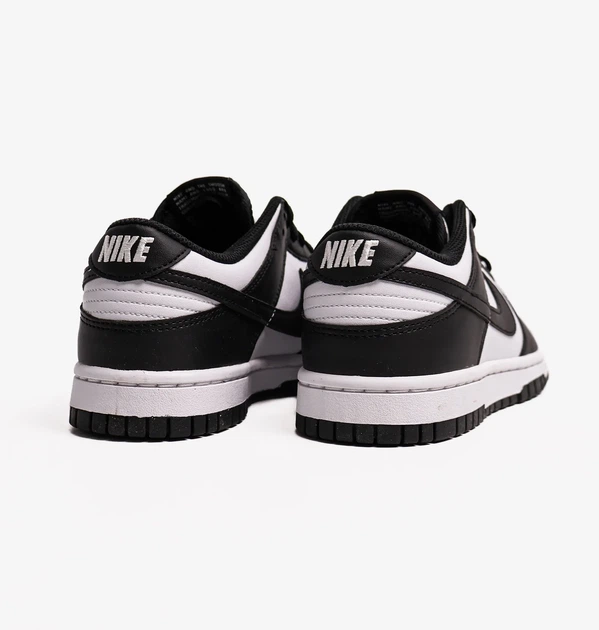 Кроссовки Dunk Low Panda W White/Black DD1503-101 кожаные черные с белым размер 42.5 - изображение 6