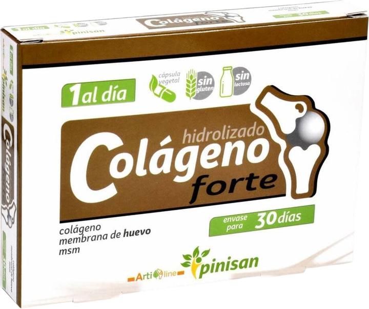 Suplement diety Pinisan Colageno hidrolizado forte 30 kapsułek (8435001001381) - Zdjęcie 1 Suplement diety Pinisan Colageno hidrolizado forte 30 kapsułek (8435001001381) - obraz 1