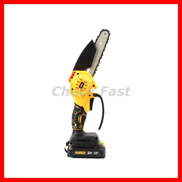 Набор садовых инструментов 2в1 DeWalt DCM150N + DCMPP540P1, АКБ 24V, легкий секатор и пила - изображение 3