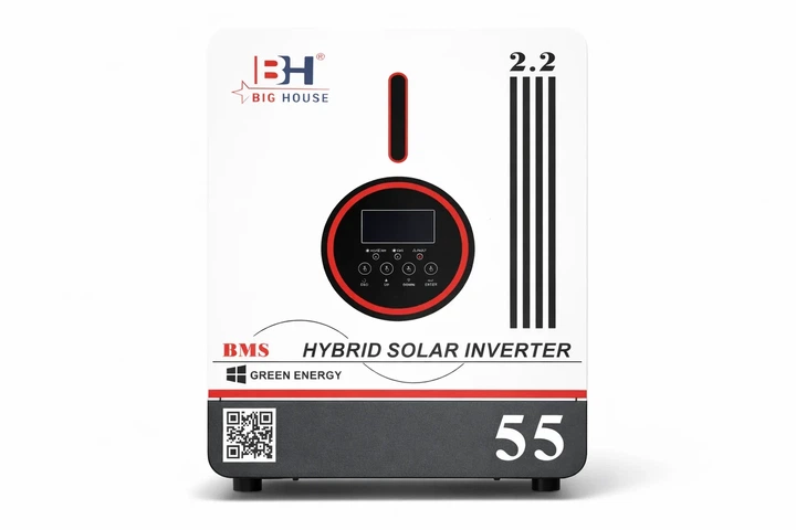 Інвертор Гібридний для роботи із сонячними панелями 12V 2200VA / 1800W Big House Інвертор для будинку та бізнесу з MPPT 80A 2000w - Фото 1 Інвертор Гібридний для роботи із сонячними панелями 12V 2200VA / 1800W Big House Інвертор для будинку та бізнесу з MPPT 80A 2000w - зображення 1