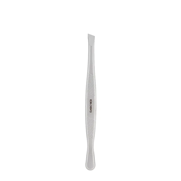 Пинцет для коррекции бровей Staleks Classic скошенный 96 мм TC-10/3 - изображение 3
