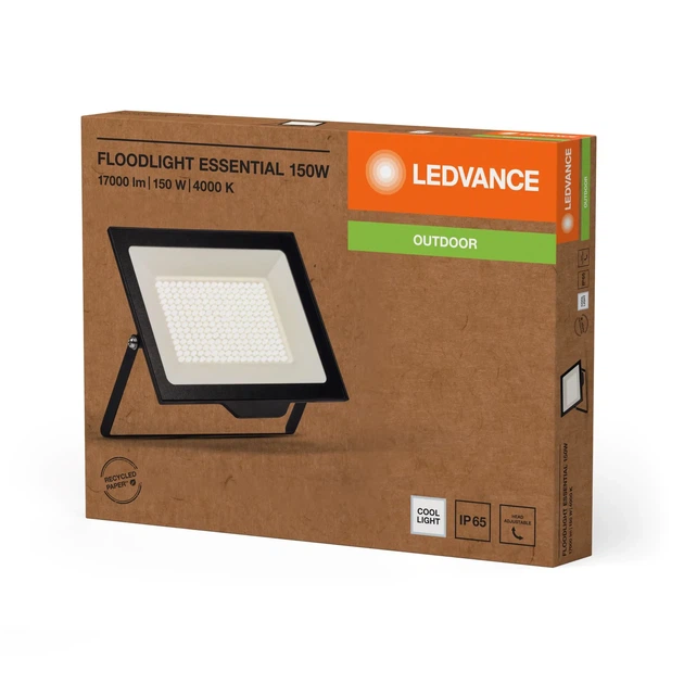 Прожектор світлодіодний 150Вт 4000K IP65 алюмінієвий корпус LEDVANCE ESSENTIAL 4058075831490 (00111953) - изображение 5