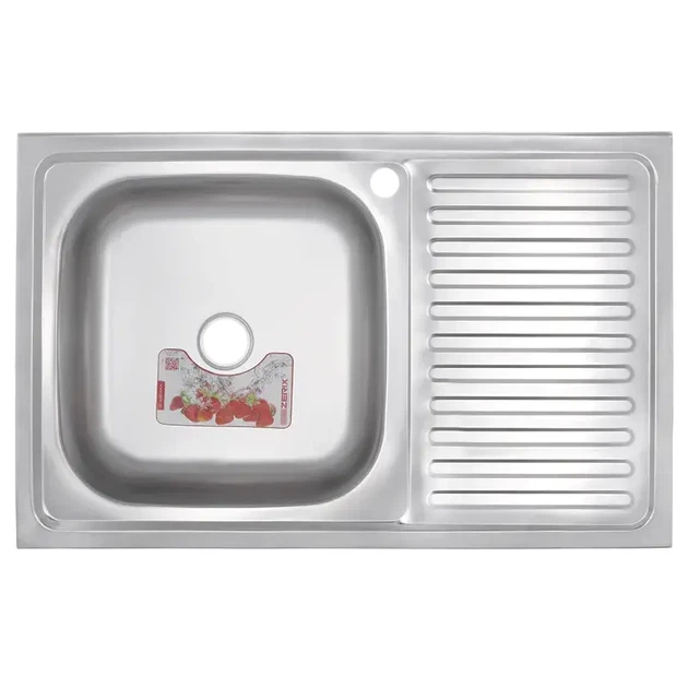 Мийка кухонна Zerix Z8050L-06-160MD (micro decor) (ZS0594) (00149688) - Фото 1 Мийка кухонна Zerix Z8050L-06-160MD (micro decor) (ZS0594) (00149688) - изображение 1