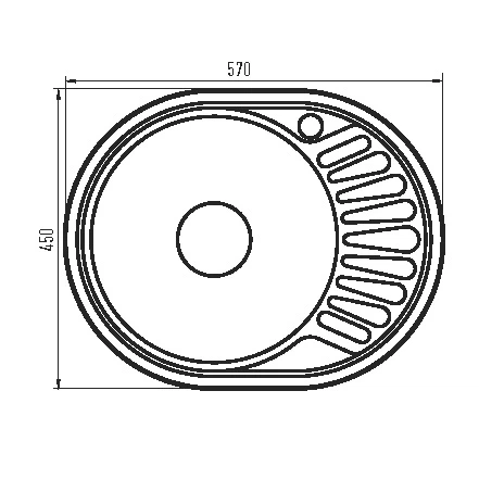 Мийка кухонна Zerix Z5745-06-180MD (micro decor) (ZS0563) (00149504) - Фото 2 Мийка кухонна Zerix Z5745-06-180MD (micro decor) (ZS0563) (00149504) - зображення 2