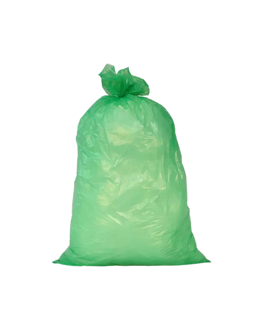 Пакеты для мусора 60 л Помещница LDPE 60×70 см прочные для бытового использования (50+20 шт) зеленые - изображение 2