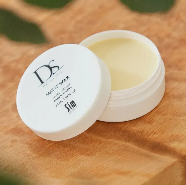 Матовий віск для волосся з гнучкою фіксацією Sim Sensitive DS Matte Wax 50 мл - зображення 3