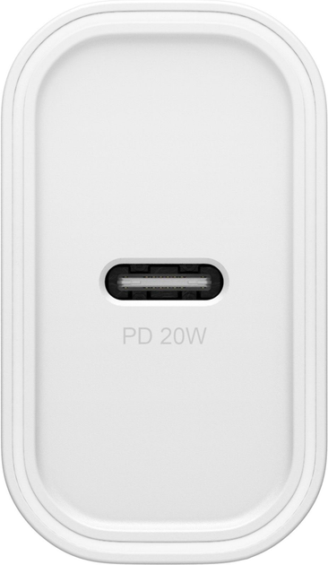 Ładowarka sieciowa Otterbox USB-C 20W Wall Charger White (840304749621) - Zdjęcie 2 Ładowarka sieciowa Otterbox USB-C 20W Wall Charger White (840304749621) - obraz 2