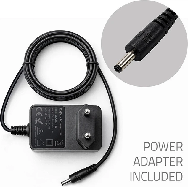 Stacja dokująca Qoltec M.2 NVMe SSD Docking Station (5901878523668) - obraz 4