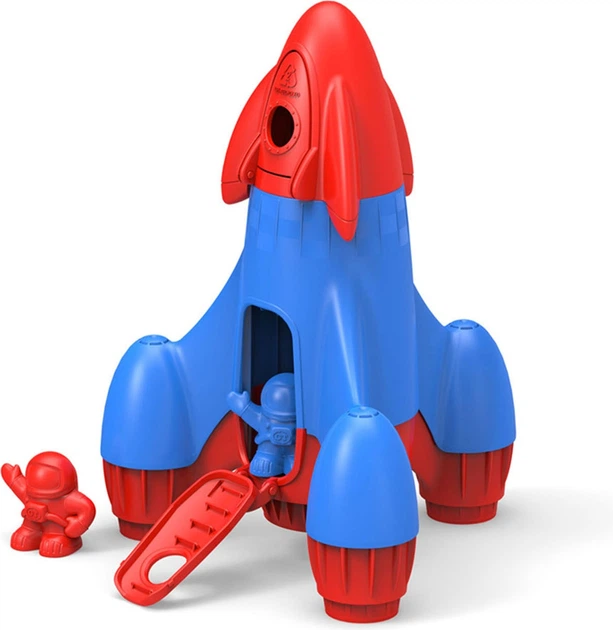 Zestaw Green Toys Rakieta 2999897 (816409010409) - obraz 2